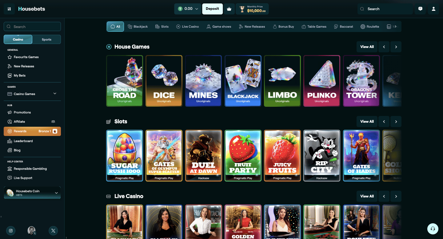 Housebets casino